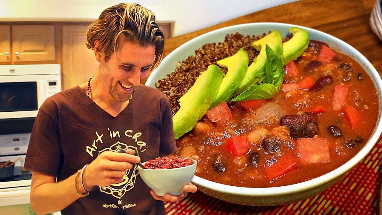 Beet Chili Recipe, Oil-Free Cooking, Announcement!