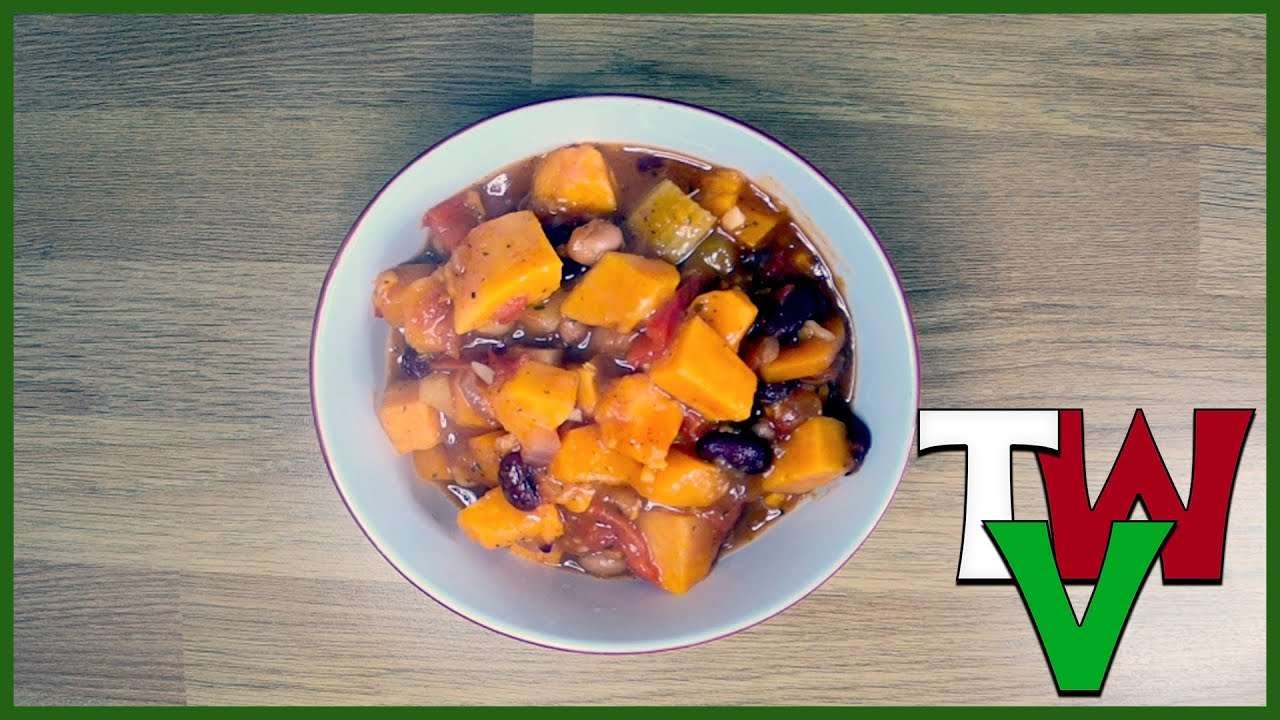 One Pot Vegan Spicy Bean and Vegetable Stew