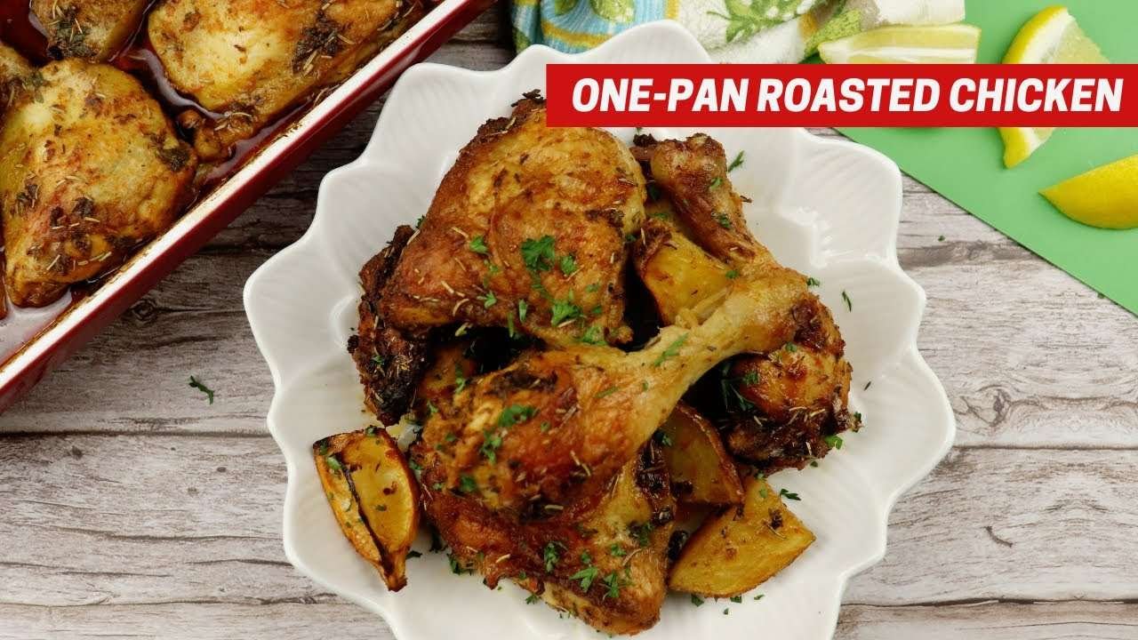 One-Pan Roasted Chicken Recipe