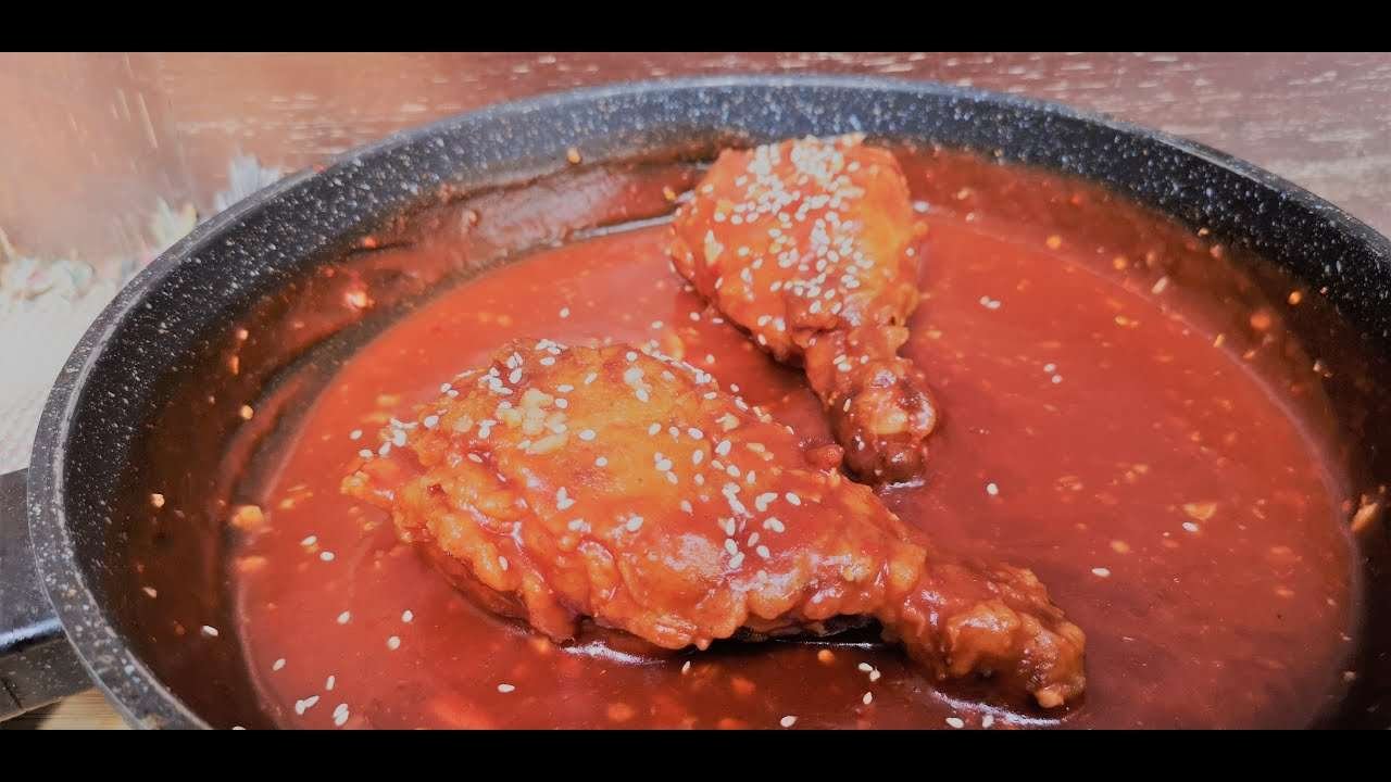 Korean Fried Chicken|South Korean Dish|Recipe|Zaha's Cuisine