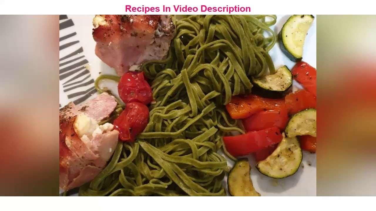 Fresh Recipe: Perfect Baked garlic chicken with roasted veg and linguine