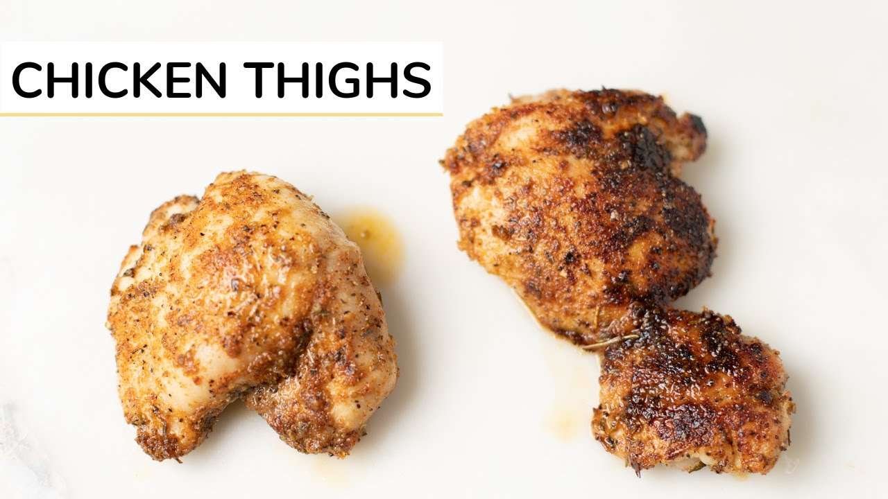 BEST BAKED CHICKEN THIGHS | easy recipe