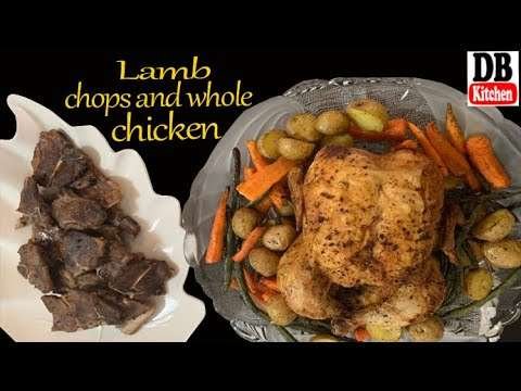 How To Make a Lamb Chops Whole Chicken । Vegetable । Homemade Recipe । Lamb Chops Whole Easy recipe