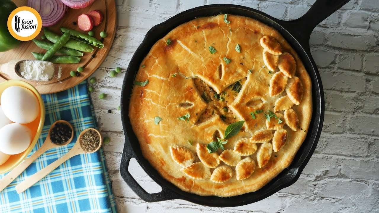 Chicken Pot Pie Recipe By Food Fusion
