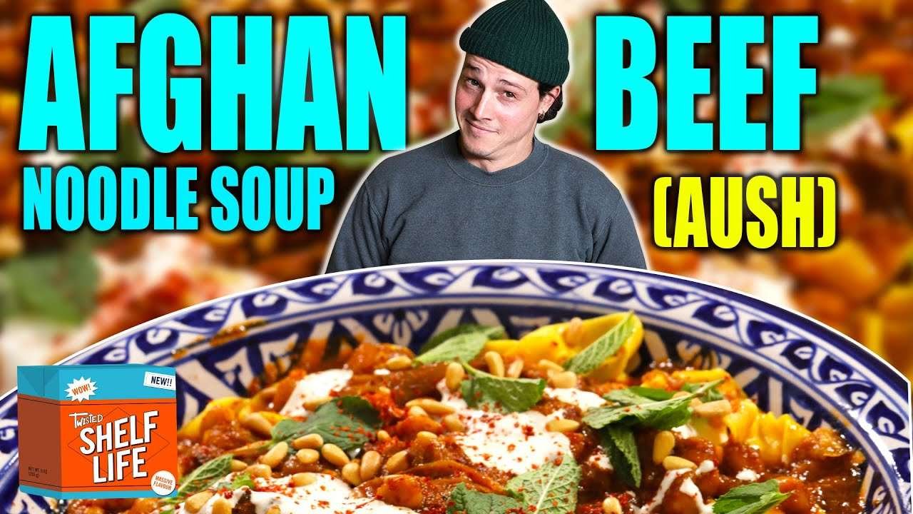 Tom's Tasty Afghan Beef Noodle Soup Recipe | Shelf Life