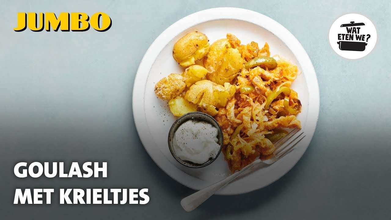 Wat eten we? Goulash met krieltjes