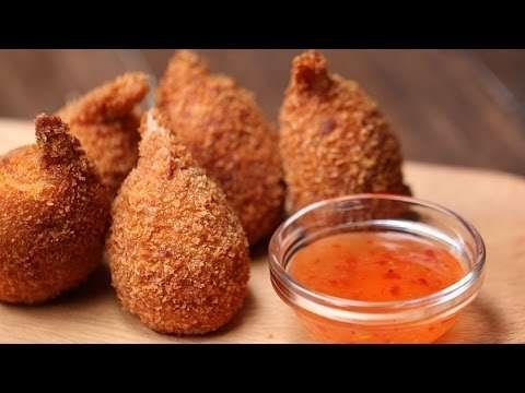 Deep-Fried Potato Shrimp Balls