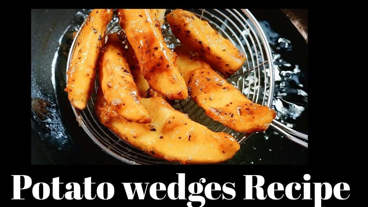 হাফ কেজি আলুর পটেটো ওয়েজেজ রেসিপি।।Easy potato wedges recipe