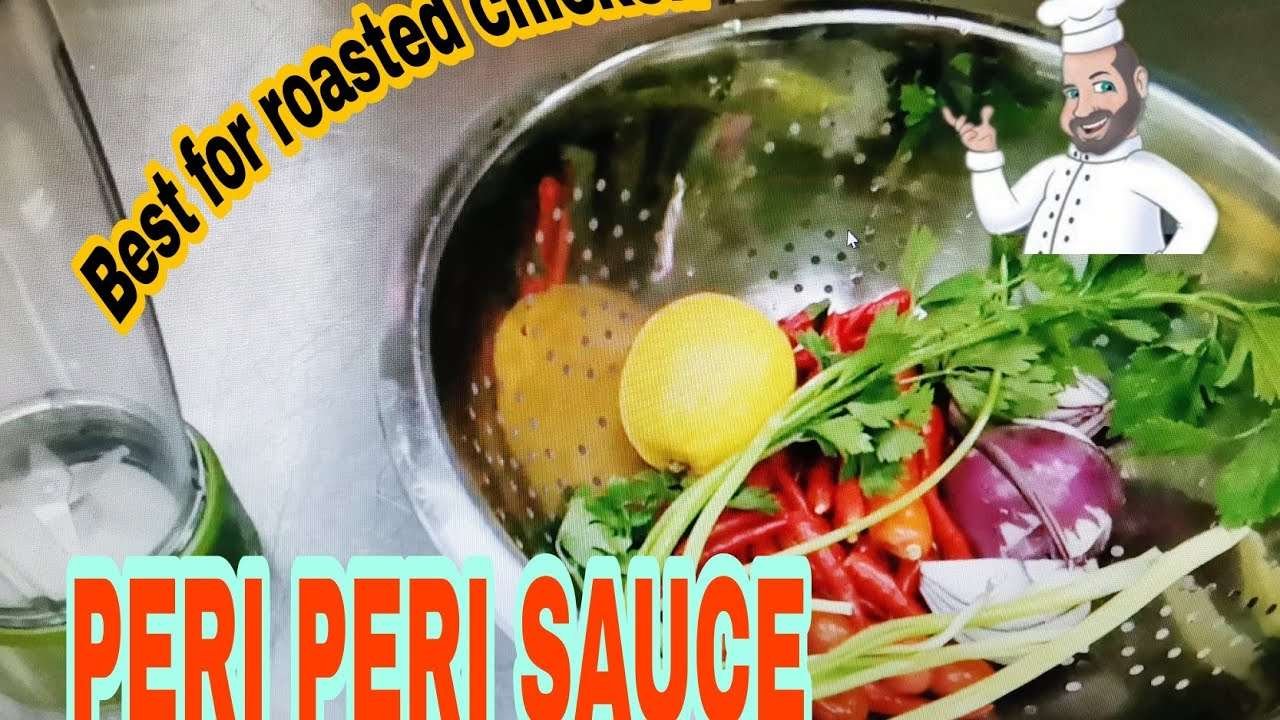 Spicy Peri-peri Sauce perfect for Roasted Chicken with Chef Ashfi #71