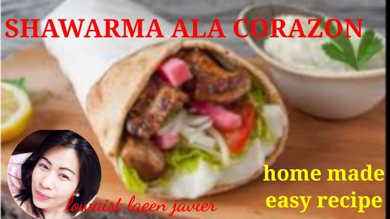 Easy and Home made shawarma #myversionofshwarma #homemade