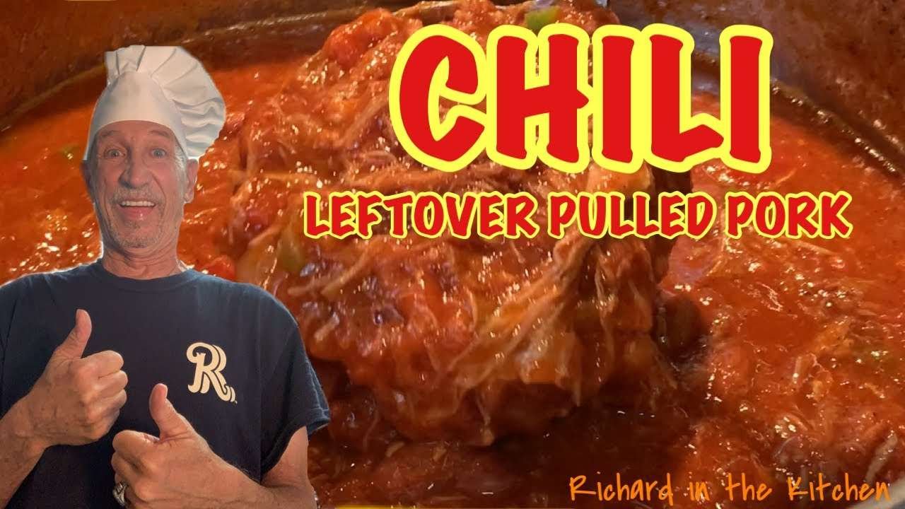 PULLED PORK CHILI LEFTOVER RECIPE | Richard in the kitchen
