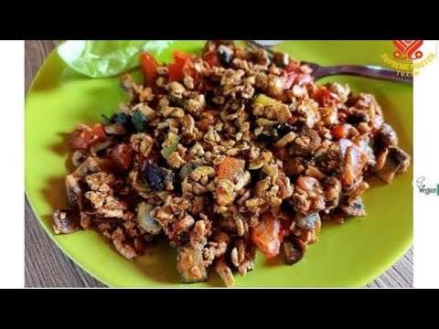 🍒 야채가 들어간 비건 두부 스크램블: 독창적인 헝가리 요리: Vegan Scrambled Tofu with Vegetables: Creative Hungarian Cuisine