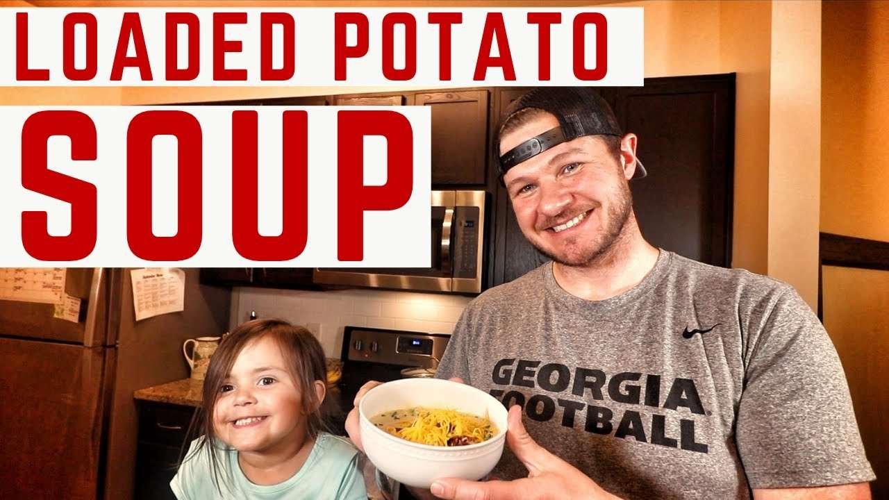 How to Make Loaded Potato Soup | Super Easy Recipe