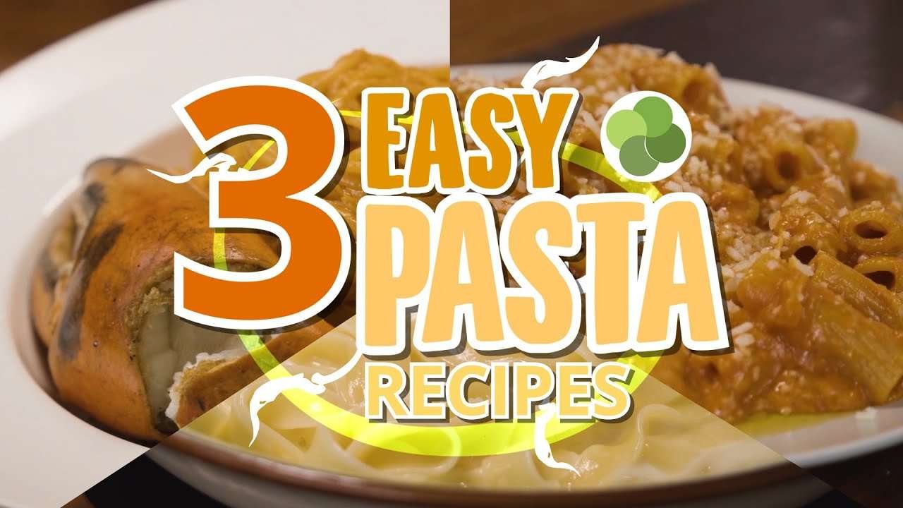 Erwan's 3 Easy Pasta Recipes