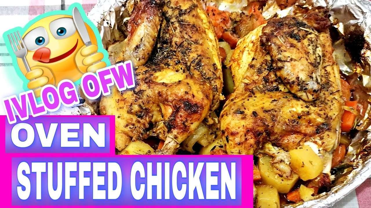 DELICIOUS STUFFED CHICKEN RECIPE | MADE EASY | IVLOG OFW