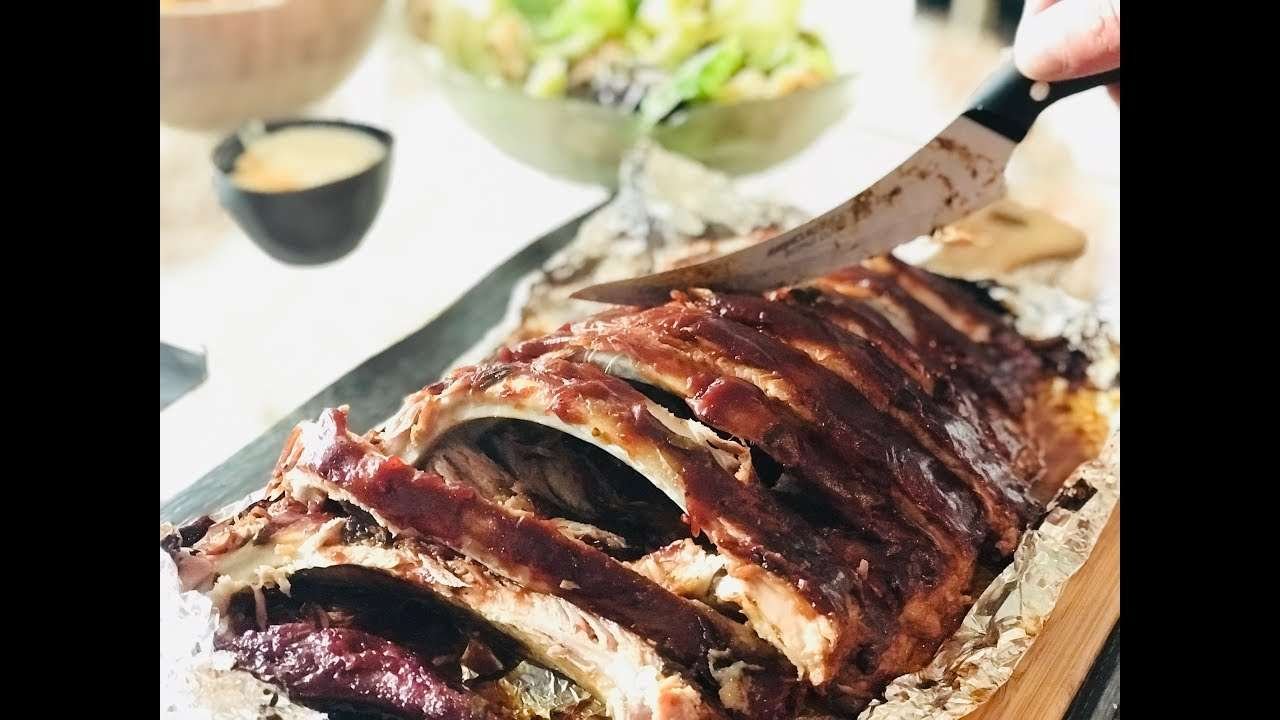 Easy Fall off the bone Bbq ribs