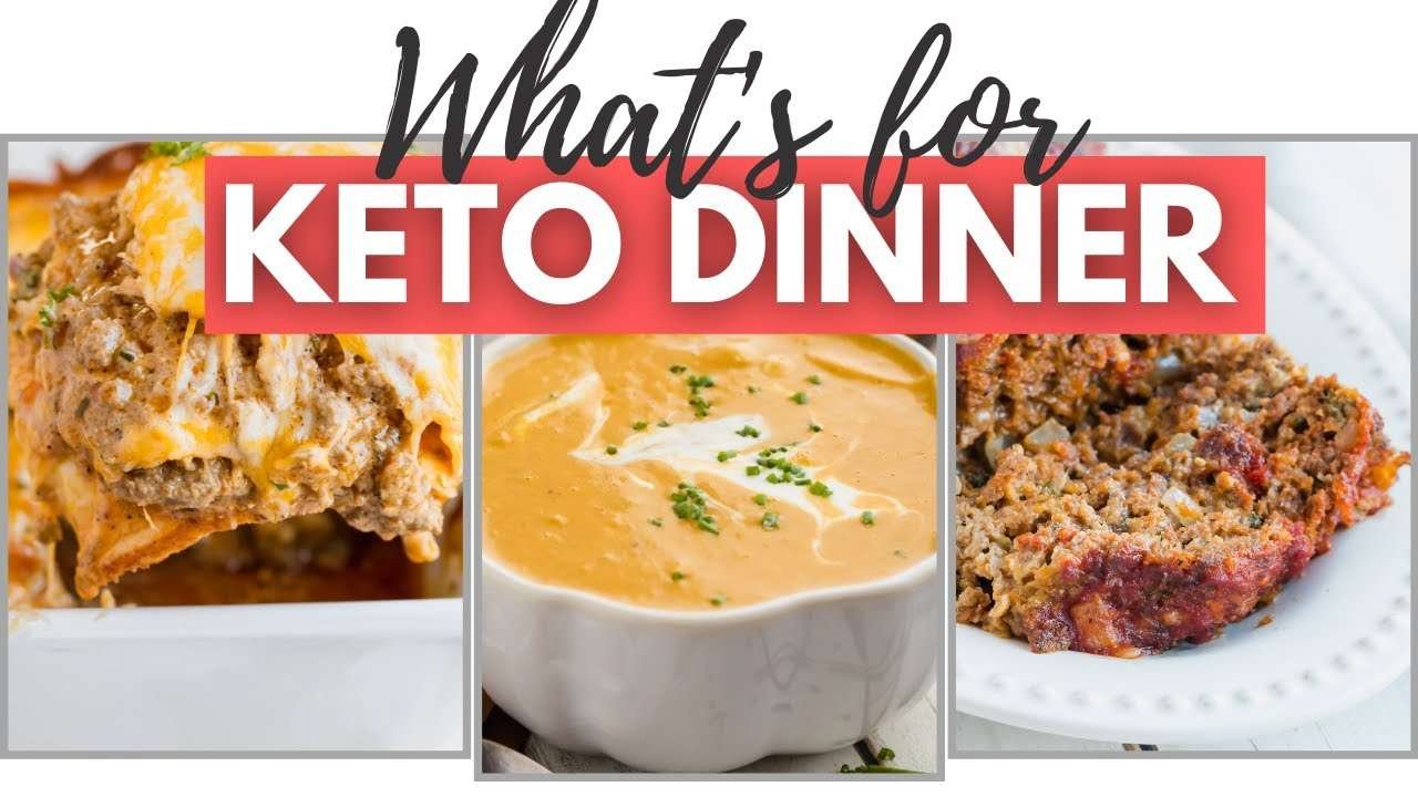WHAT'S FOR KETO DINNER | Easy Keto Dinner Meal Prep | Fall Soups & Casseroles