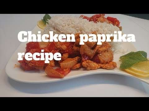 How to make Chicken paprika||chicken paprika recipe ||chicken quick recipe ||gul cheema vlogs