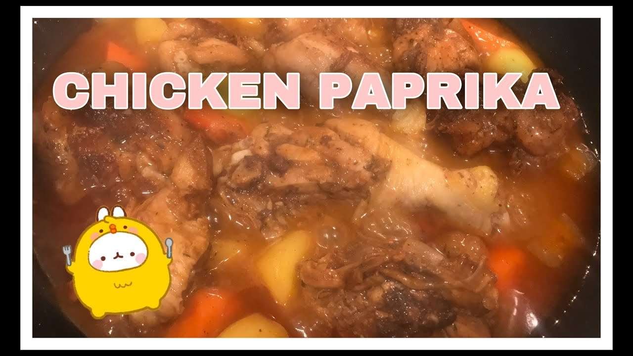 CHICKEN PAPRIKA/ EASY RECIPE/ JENCE LIFE