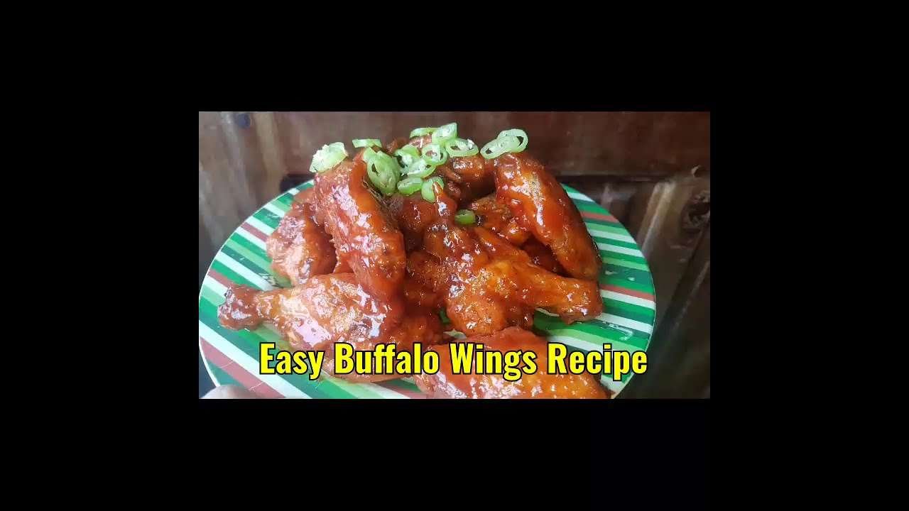 How to make buffalo wings | Easy buffalo wings recipe | Filipino style