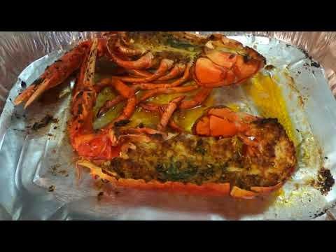 Super Easy Baked Lobster With Garlic Butter