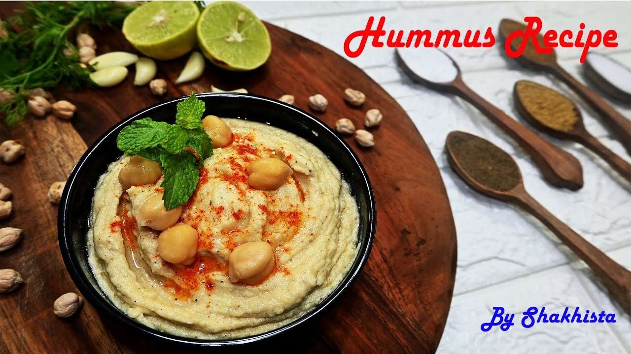 How to Make Hummus at Home | Authentic Hummus Recipe Homemade | Chickpeas Recipes | Arabic Kitchen