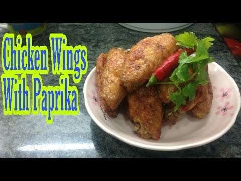 Chicken Wings With Paprika