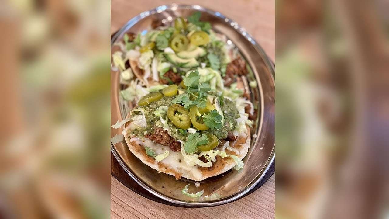 How To Make Tomatillo Tostadas with Refried Beans | Rachael Ray