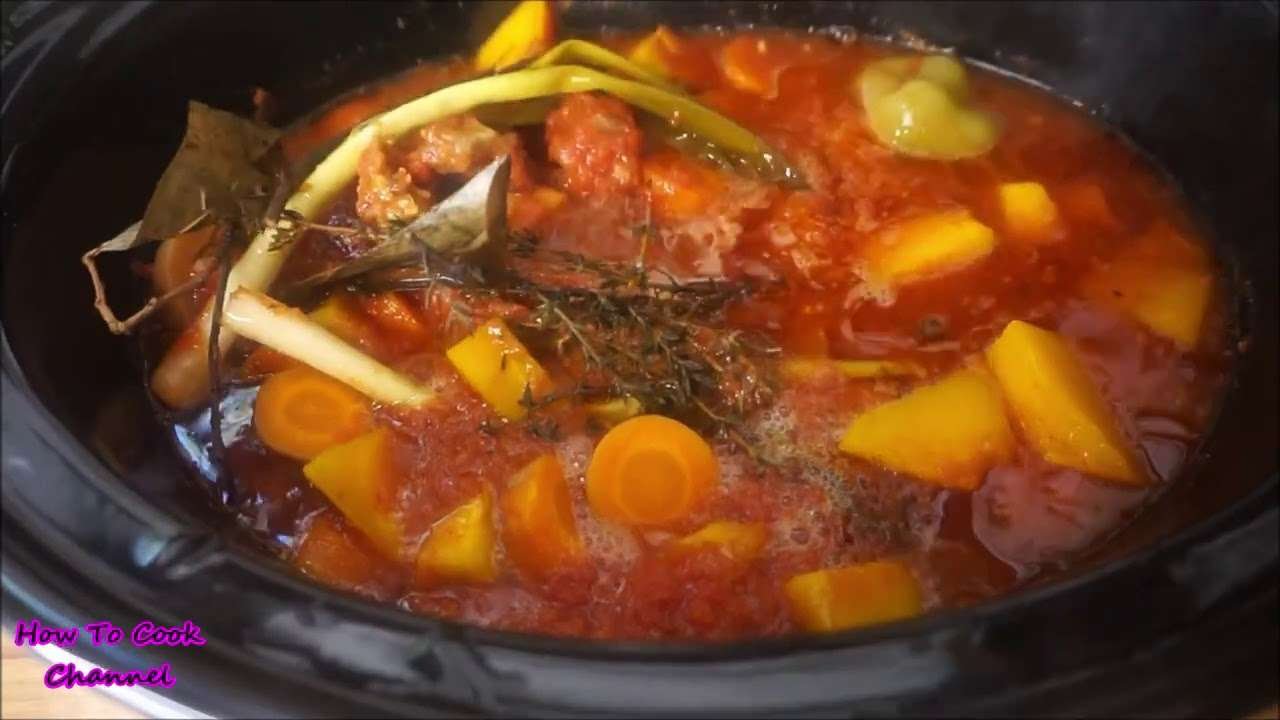 HOW TO MAKE A  FAST AND EASY SOUP RECIPE IN YOUR SLOW COOKER