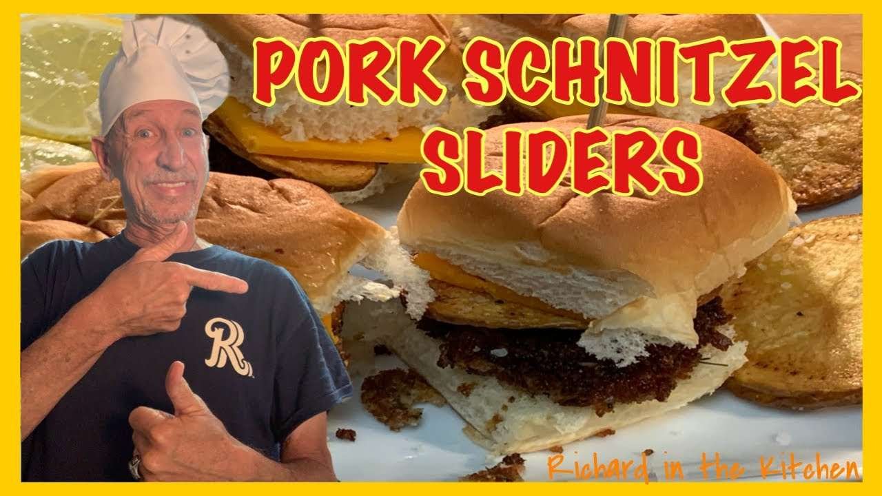 PORK SCHNITZEL SLIDERS | Richard in the kitchen