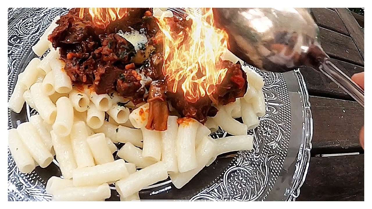 Worlds Best Vegan Goulash Meat (Flambéed)