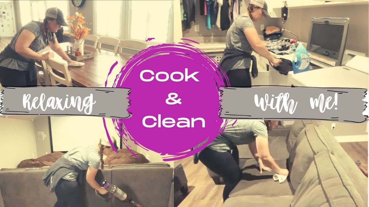 *NEW* RELAXING COOK & CLEAN WITH ME 2020 // CLEANING MOTIVATION // COOKING MOTIVATION
