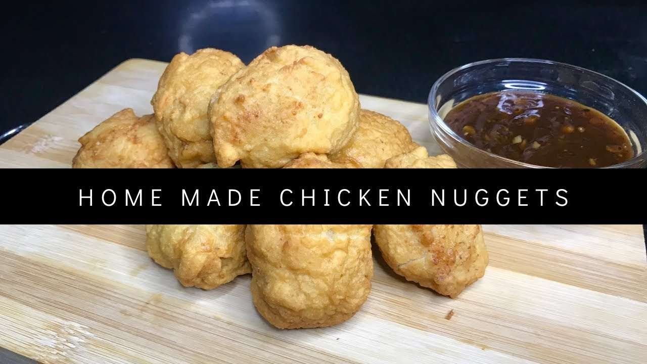 HOMEMADE CHICKEN NUGGETS