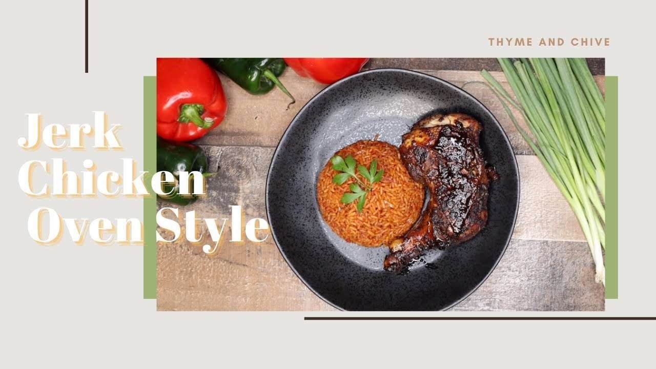 HOW TO MAKE QUICK AND EASY JERK CHICKEN RECIPE | OVEN STYLE