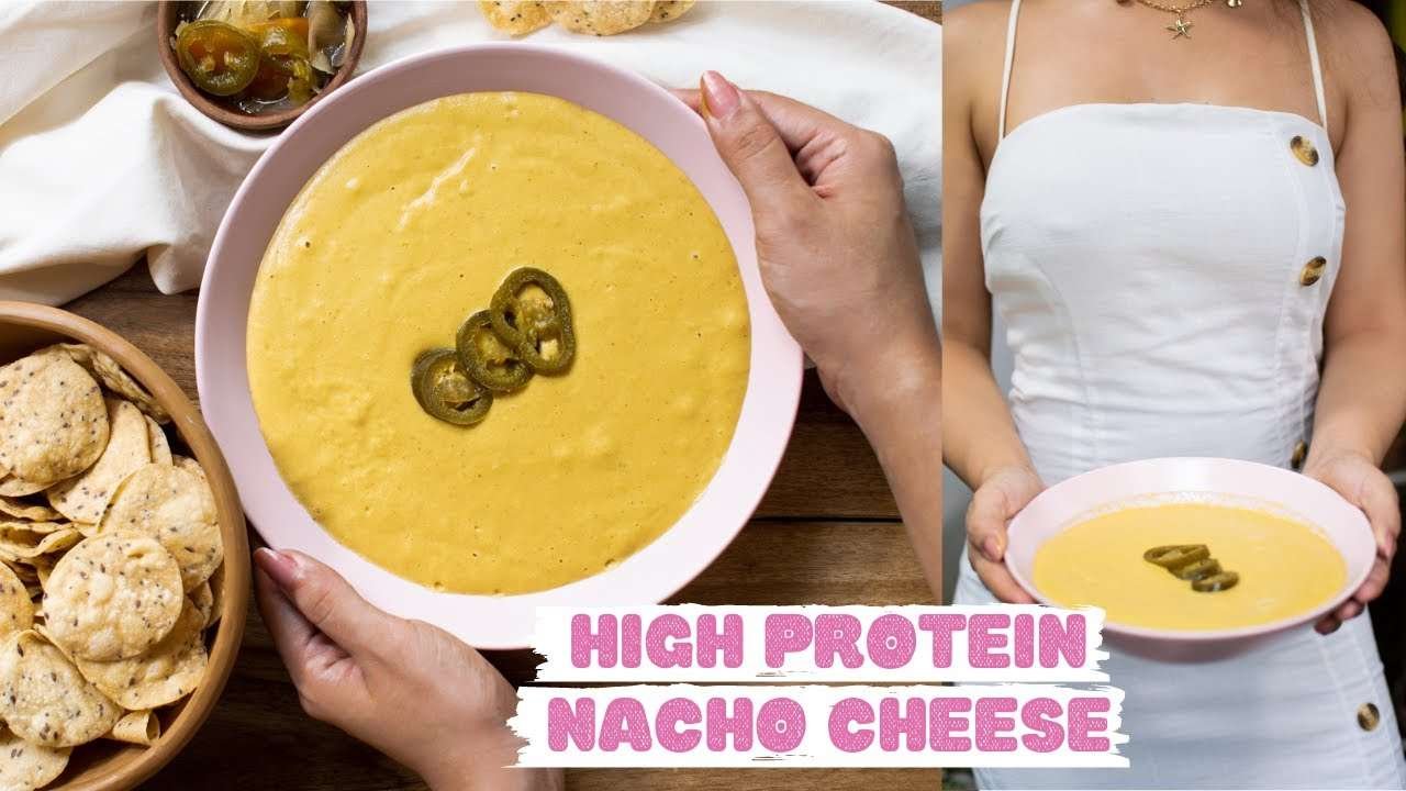 No Cook Vegan Nacho Cheese | High Protein, Easy, Delicious