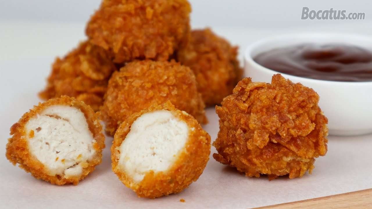 Las mejores PALOMITAS DE POLLO caseras ¡¡con Doble Rebozado!!