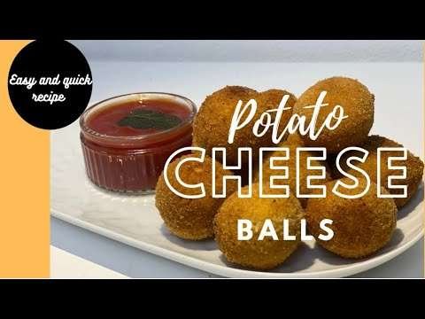 Potato cheese balls | snack recipe | easy & quick recipe