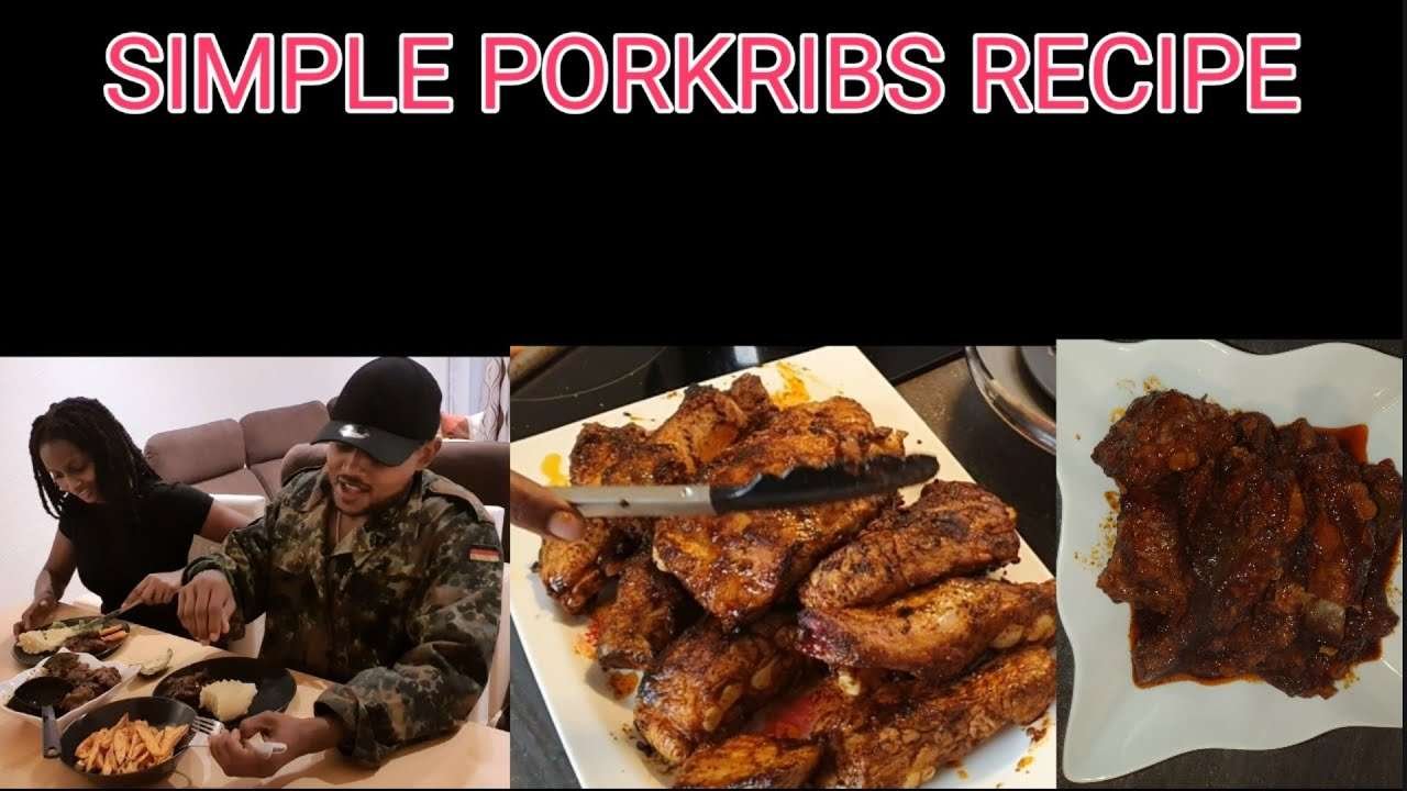 PORKRIBS SIMPLE RECIPE  #KENYANFOOD