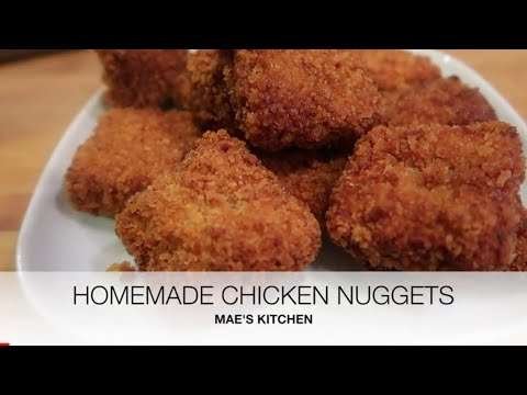 HOMEMADE CHICKEN NUGGETS||MAE'S KITCHEN