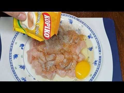 Manok lagyan mo ng kape at itlog sobrang sarap | Chicken coffee | ala KFC Chicken Popcorn