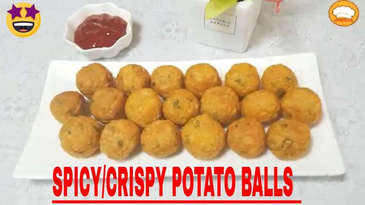 Crispy, Spicy Potato Balls