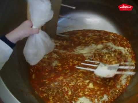 goulash soup mixing + cooking