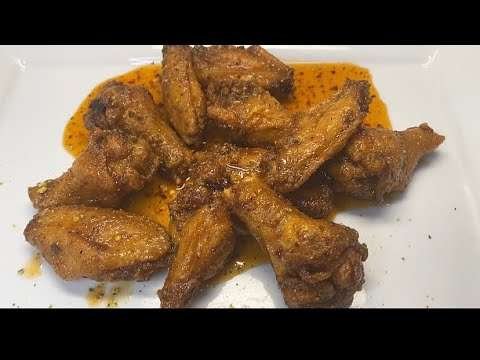 Hot honey lemon pepper wings