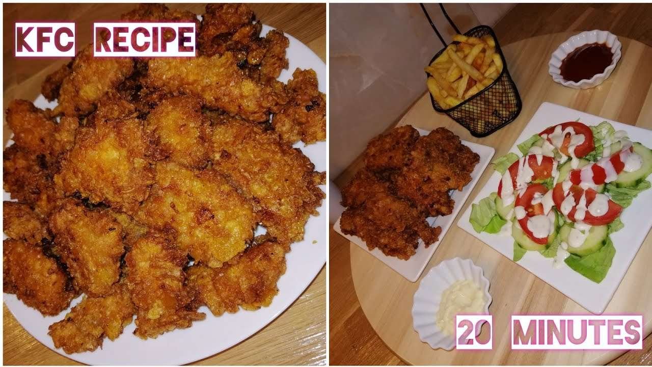 Crispy Tenders KFC/ كريسبي الدجاج المقرمش