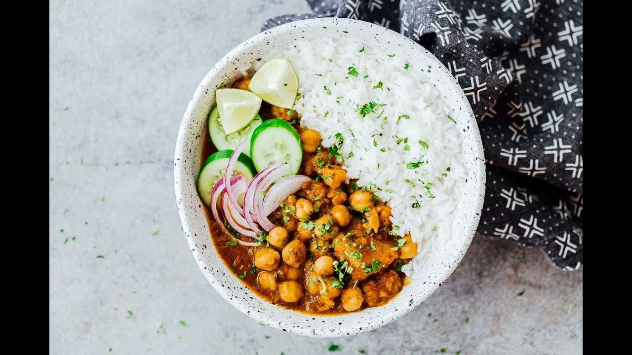 Amazing Chana Masala made in the Pressure Cooker
