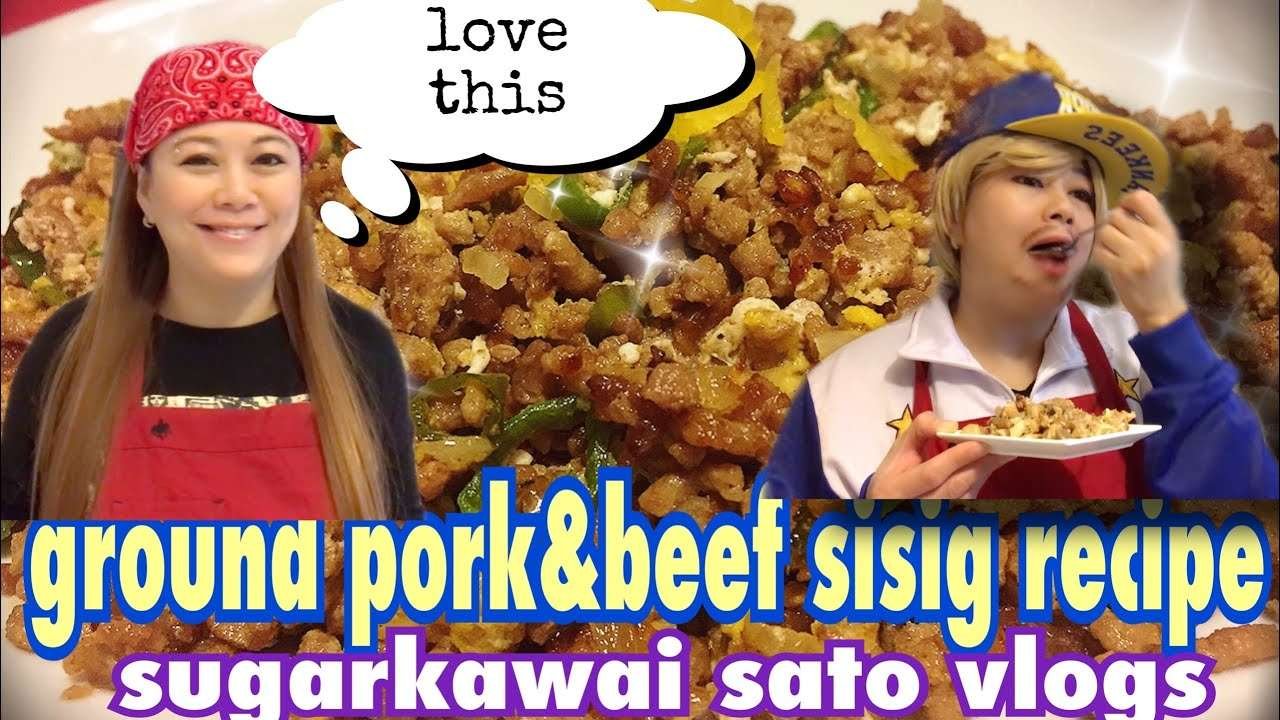 Pork&Beef stir fry sisig style easy recipe