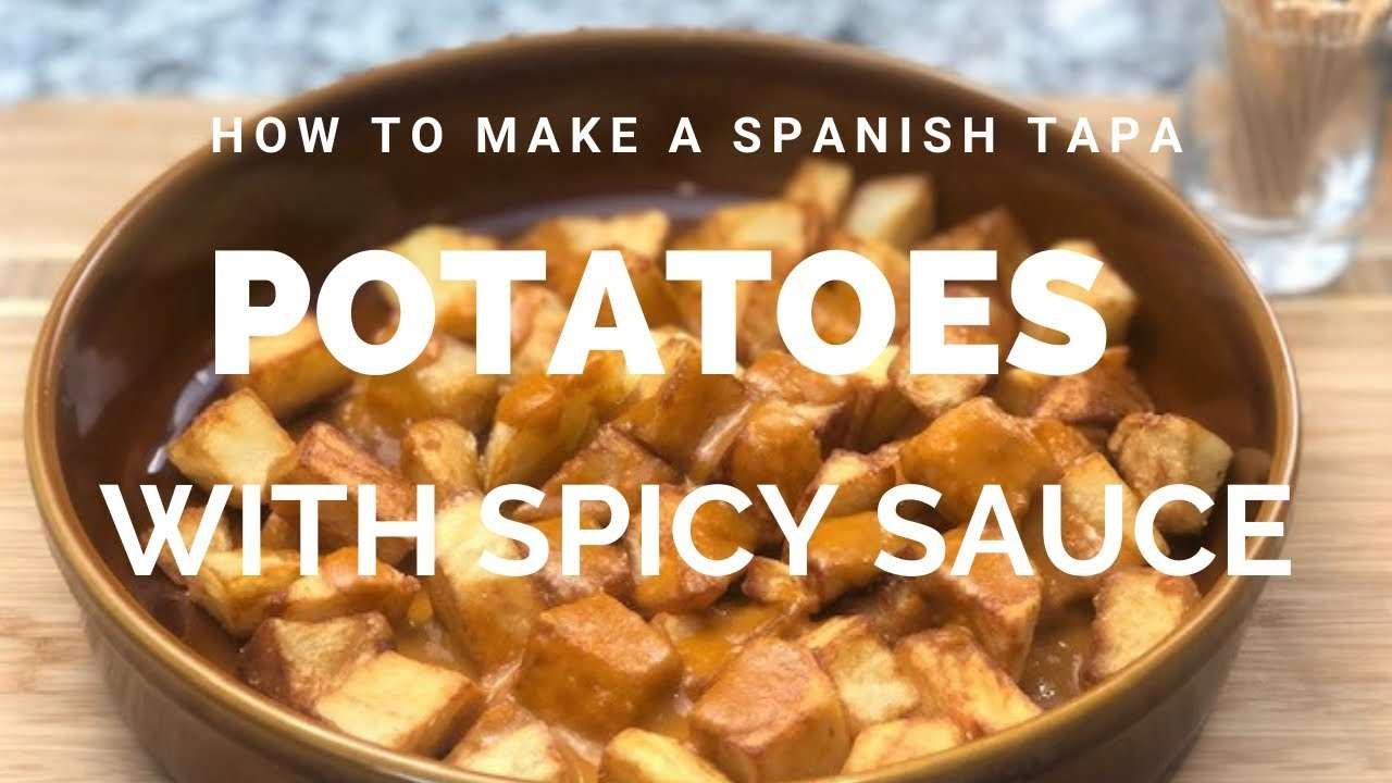 How to make POTATOES BRAVAS SPICY SAUCE Recipe l Tapa Patatas Bravas