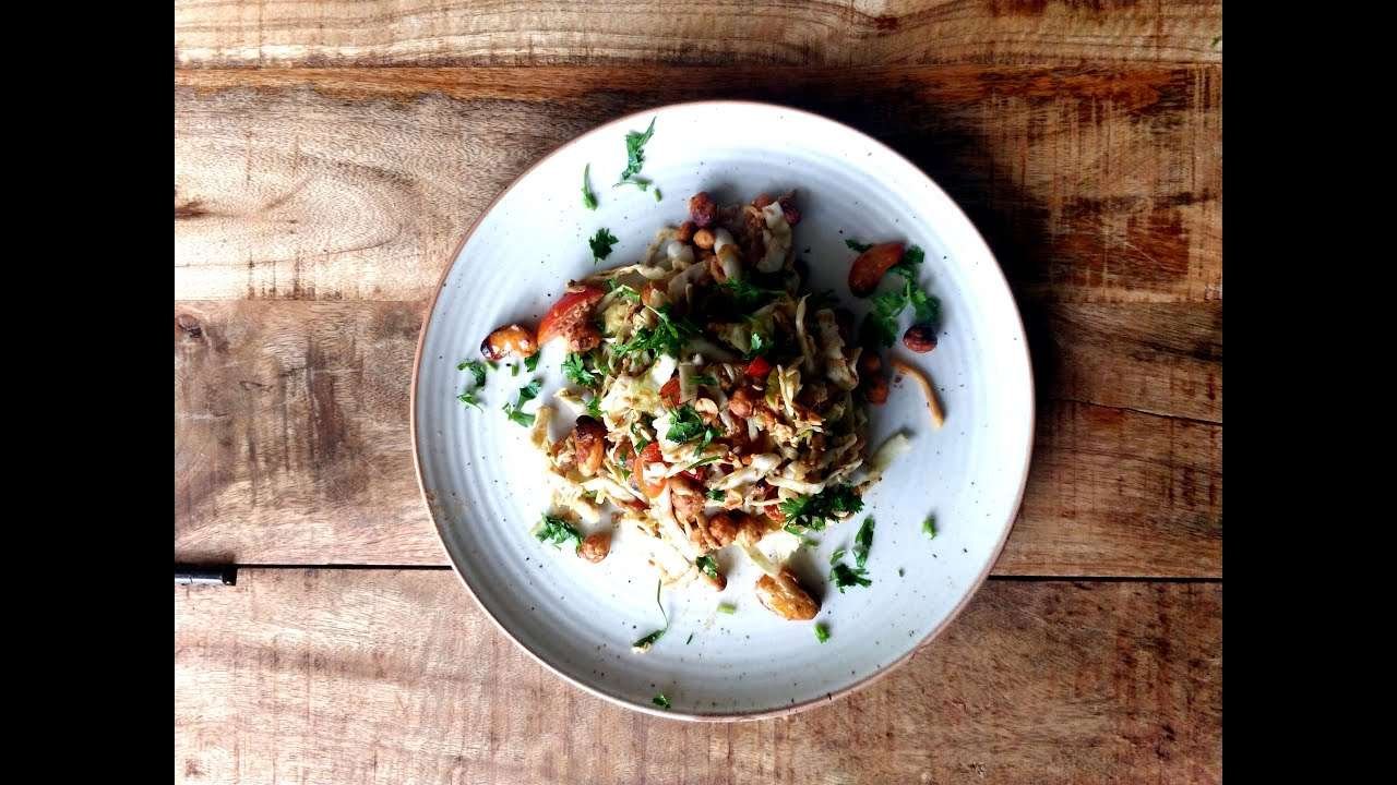 Gin Thoke ( Burmese Ginger Salad)