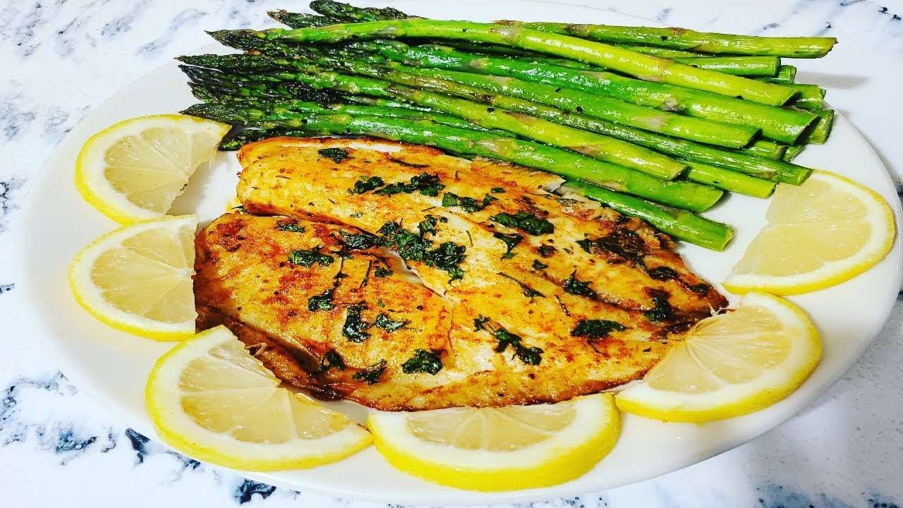 شرائح السمك المشوي في الفرن بنكه لذيذة جداً – Easy Oven Baked Fish Recipe