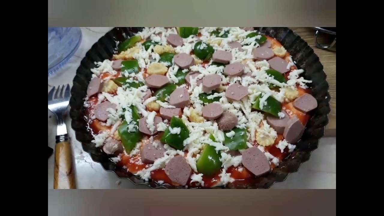 Easy recipe: sausage pizza সহজেই তৈরি করুন খুবই মজার সসেজ পিজ্জা।।